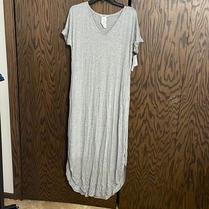 Love squared- maxi gray dress